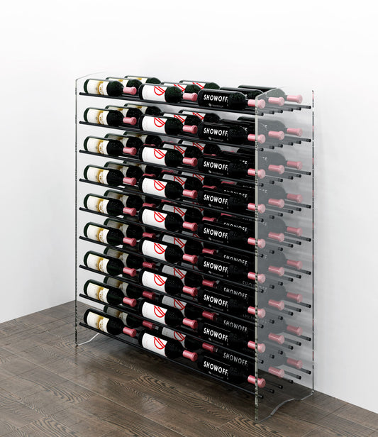 Evolution Wine Tower 4 Black 81 flessen